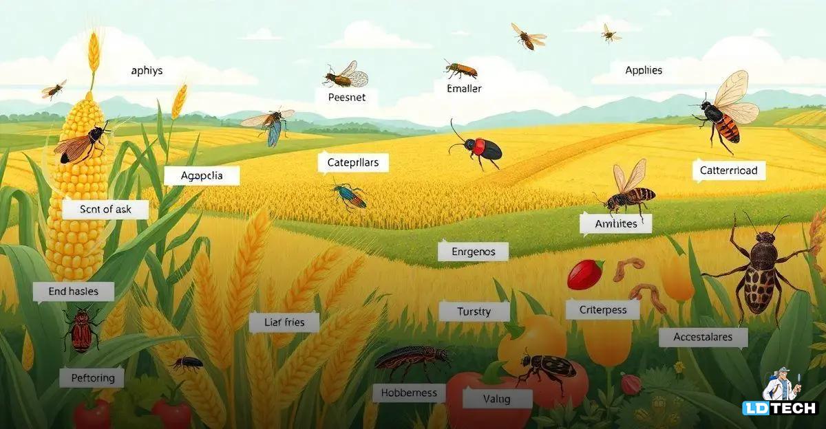 Conheça as principais pragas que atacam as plantações