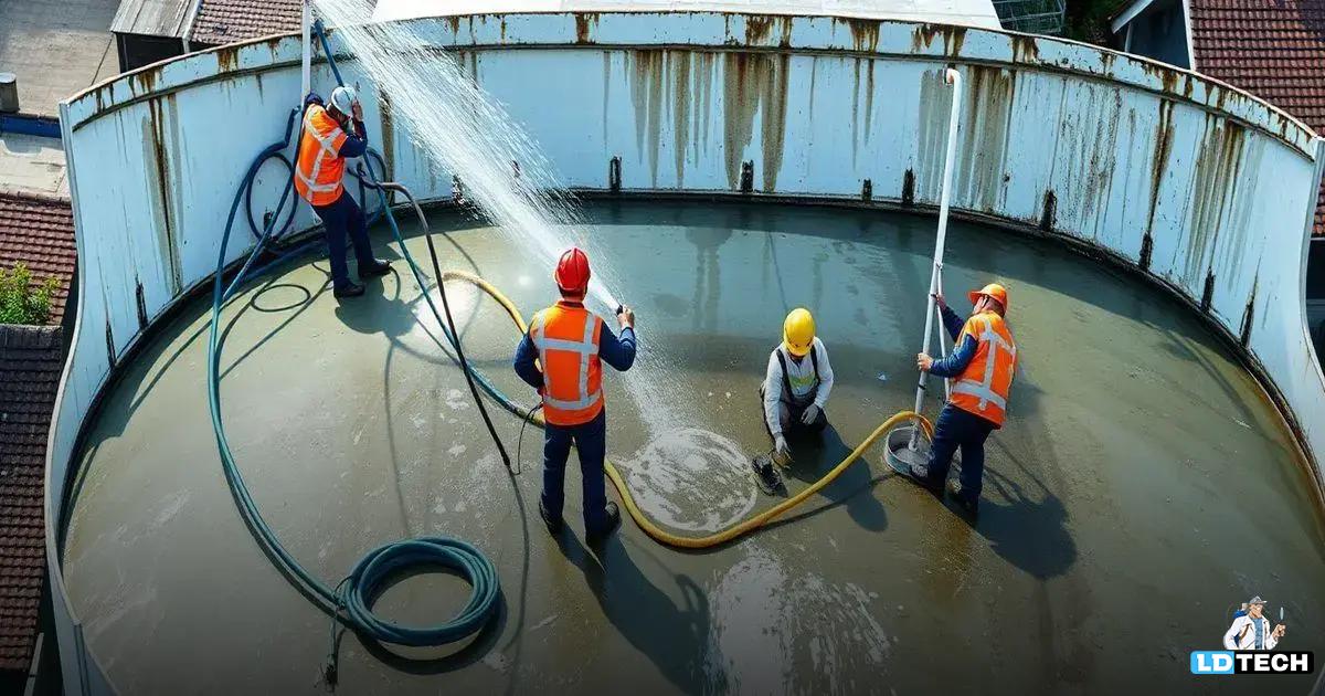 Limpeza Caixa D' Água no Pimentas, Guarulhos SP