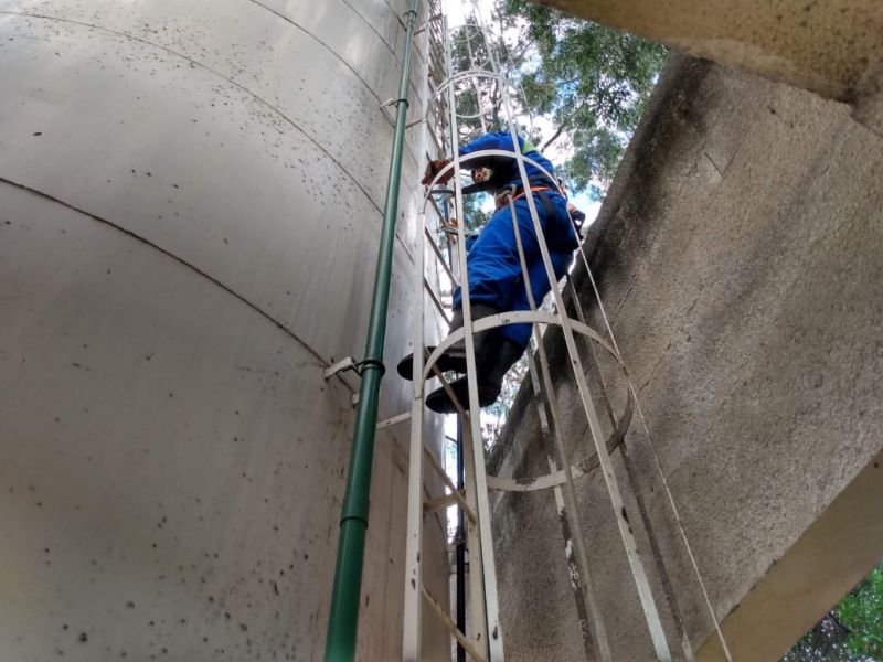 Limpeza de Caixa Dágua no Morumbi